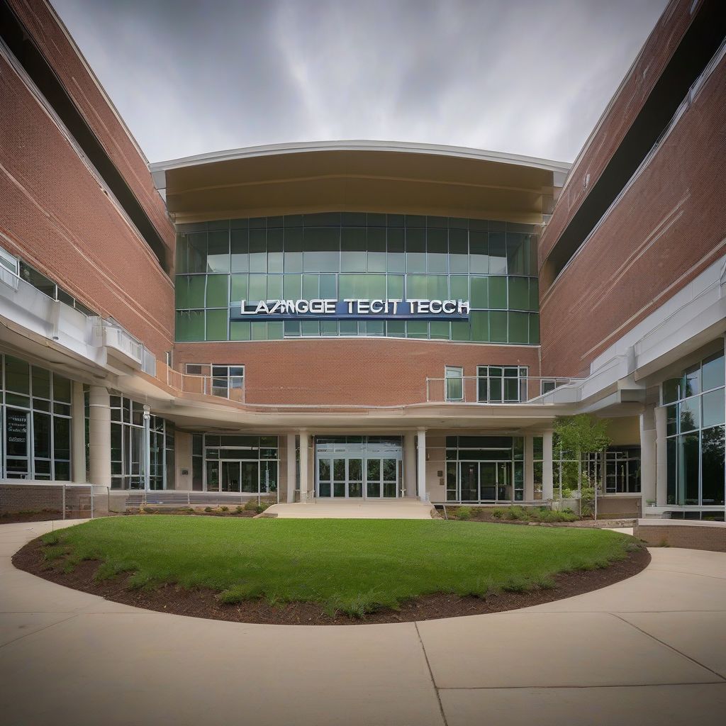 Modern building on the campus of West Georgia Tech in Lagrange